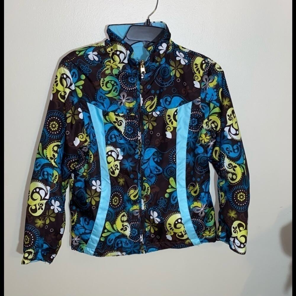 ZERO XPOSUR GIRLS FLEECED LINED JACKET SIZE L (14) MINT